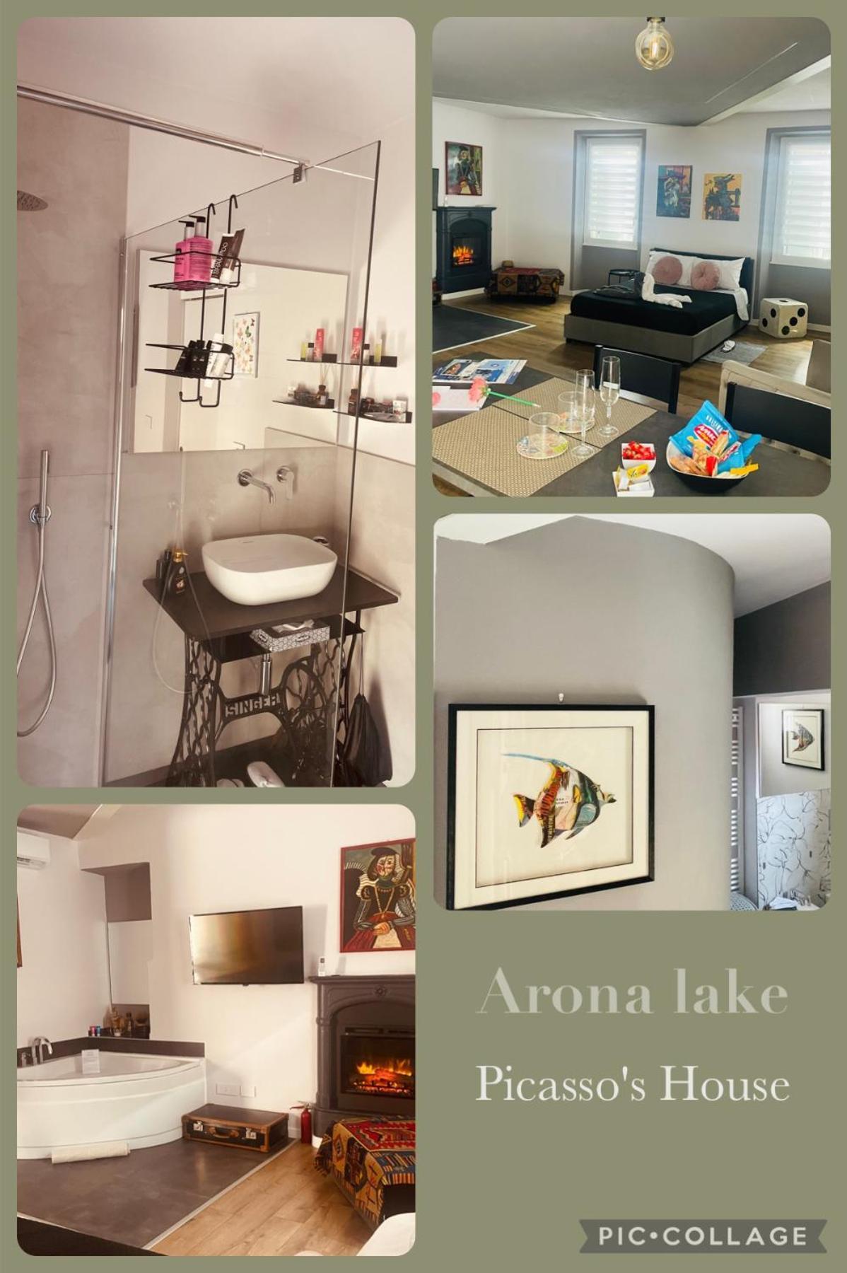 Arona Picasso'S House Modern Art Appartement Buitenkant foto